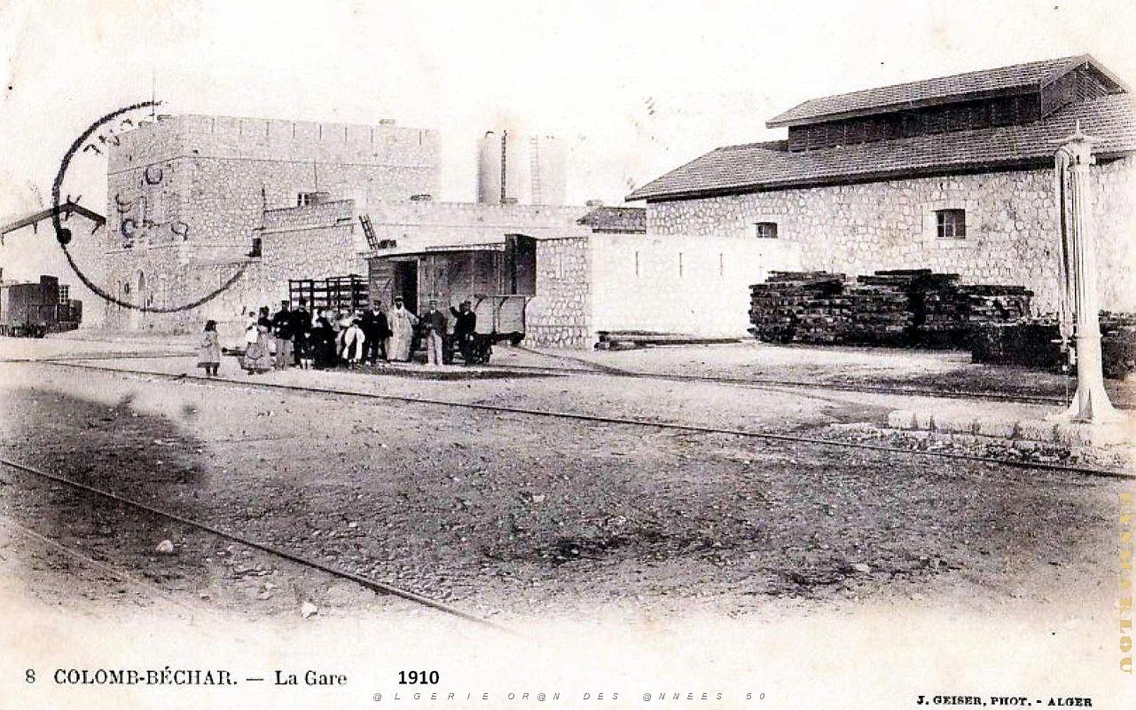 Colomb-Bechar - Gare - 1910.jpg